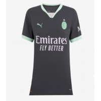 Camisa de time de futebol AC Milan Rafael Leao #10 Replicas 3º Equipamento Feminina 2024-25 Manga Curta